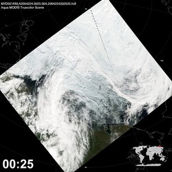 Level 1B Image at: 0025 UTC