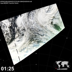 Level 1B Image at: 0125 UTC