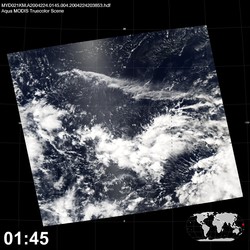 Level 1B Image at: 0145 UTC