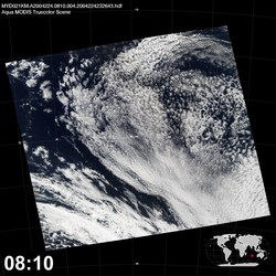 Level 1B Image at: 0810 UTC