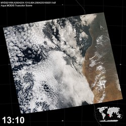 Level 1B Image at: 1310 UTC