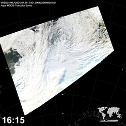 Level 1B Image at: 1615 UTC