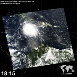 Level 1B Image at: 1815 UTC