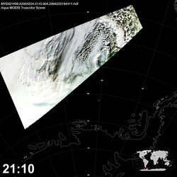 Level 1B Image at: 2110 UTC