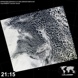 Level 1B Image at: 2115 UTC