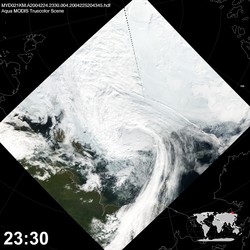 Level 1B Image at: 2330 UTC