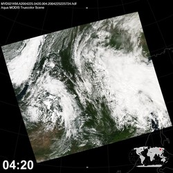 Level 1B Image at: 0420 UTC