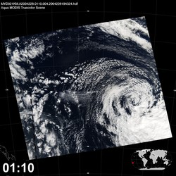 Level 1B Image at: 0110 UTC