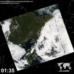 Level 1B Image at: 0135 UTC