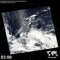 Level 1B Image at: 0300 UTC