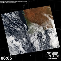 Level 1B Image at: 0605 UTC