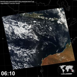 Level 1B Image at: 0610 UTC