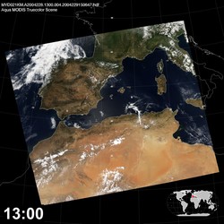 Level 1B Image at: 1300 UTC