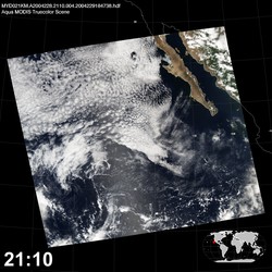 Level 1B Image at: 2110 UTC