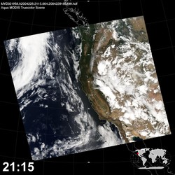 Level 1B Image at: 2115 UTC