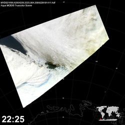 Level 1B Image at: 2225 UTC