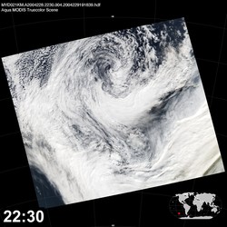 Level 1B Image at: 2230 UTC