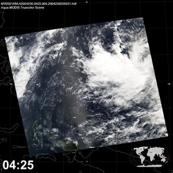 Level 1B Image at: 0425 UTC