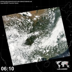 Level 1B Image at: 0610 UTC