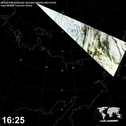 Level 1B Image at: 1625 UTC