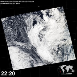 Level 1B Image at: 2220 UTC