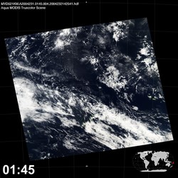 Level 1B Image at: 0145 UTC