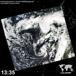 Level 1B Image at: 1335 UTC