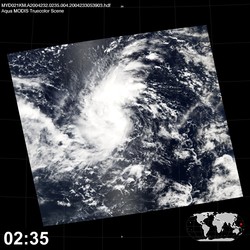 Level 1B Image at: 0235 UTC