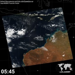 Level 1B Image at: 0545 UTC