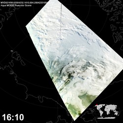 Level 1B Image at: 1610 UTC