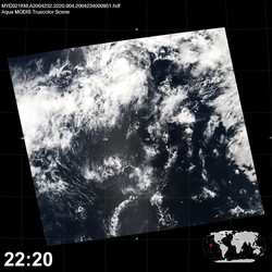 Level 1B Image at: 2220 UTC