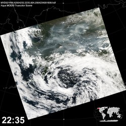 Level 1B Image at: 2235 UTC