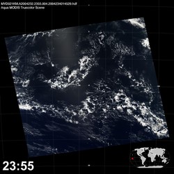 Level 1B Image at: 2355 UTC