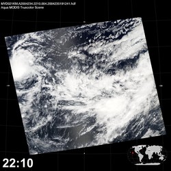 Level 1B Image at: 2210 UTC