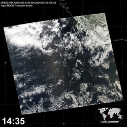 Level 1B Image at: 1435 UTC