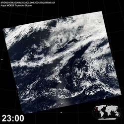 Level 1B Image at: 2300 UTC