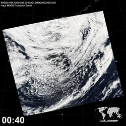 Level 1B Image at: 0040 UTC