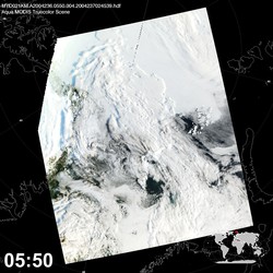 Level 1B Image at: 0550 UTC