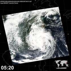 Level 1B Image at: 0520 UTC