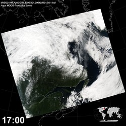 Level 1B Image at: 1700 UTC