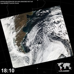 Level 1B Image at: 1810 UTC