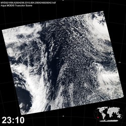 Level 1B Image at: 2310 UTC