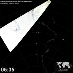 Level 1B Image at: 0535 UTC