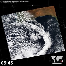 Level 1B Image at: 0545 UTC