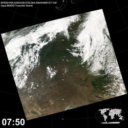 Level 1B Image at: 0750 UTC