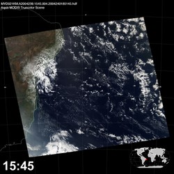 Level 1B Image at: 1545 UTC