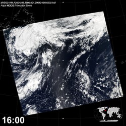 Level 1B Image at: 1600 UTC