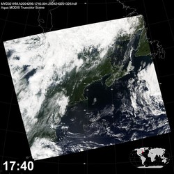 Level 1B Image at: 1740 UTC