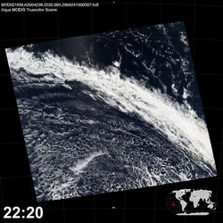 Level 1B Image at: 2220 UTC