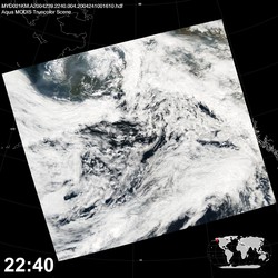 Level 1B Image at: 2240 UTC